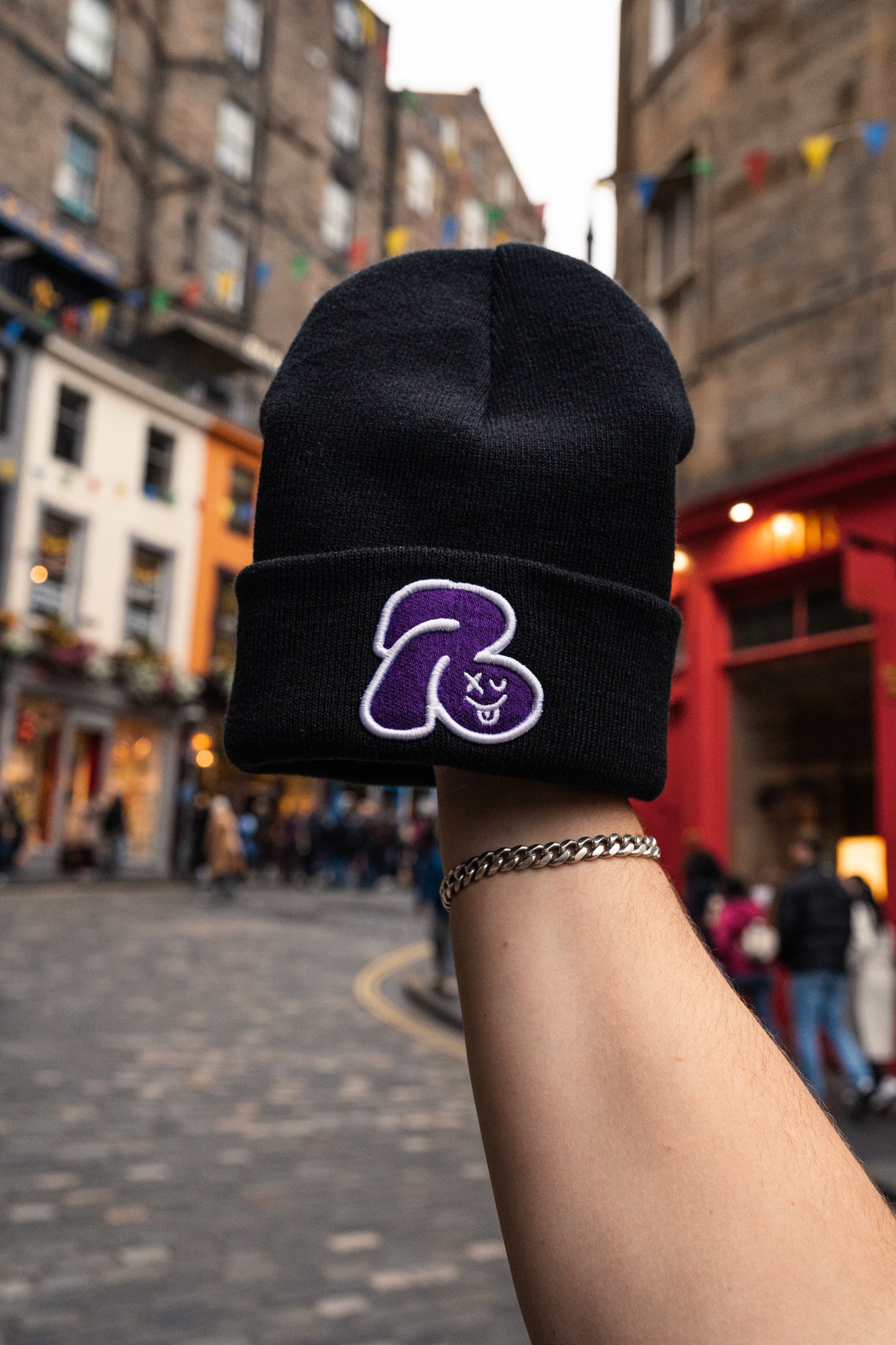 R Logo Beanie Hat