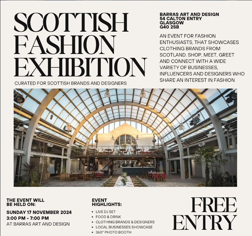 Our First Ever Pop-Up — Scottish Fashion Expo