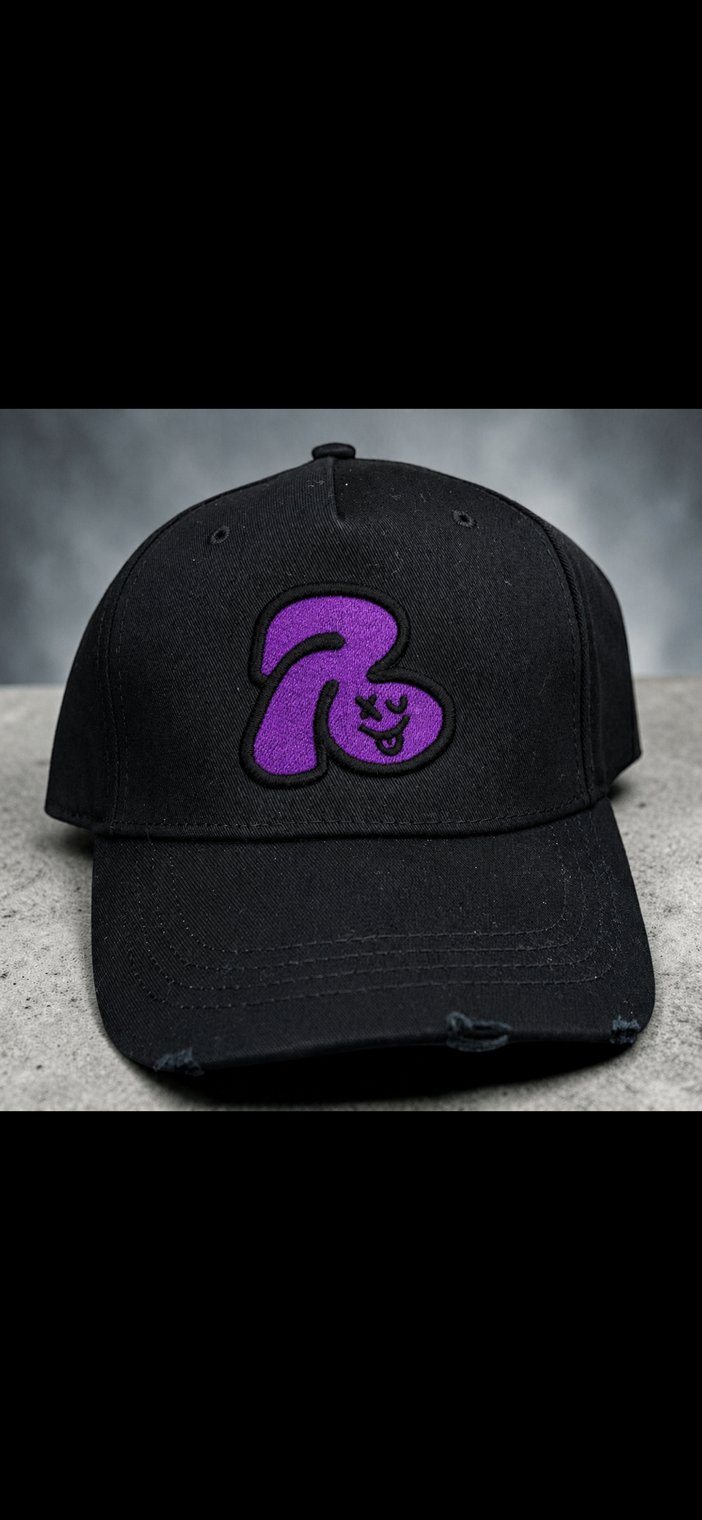 R Logo Distressed Trucker Cap Vol.2