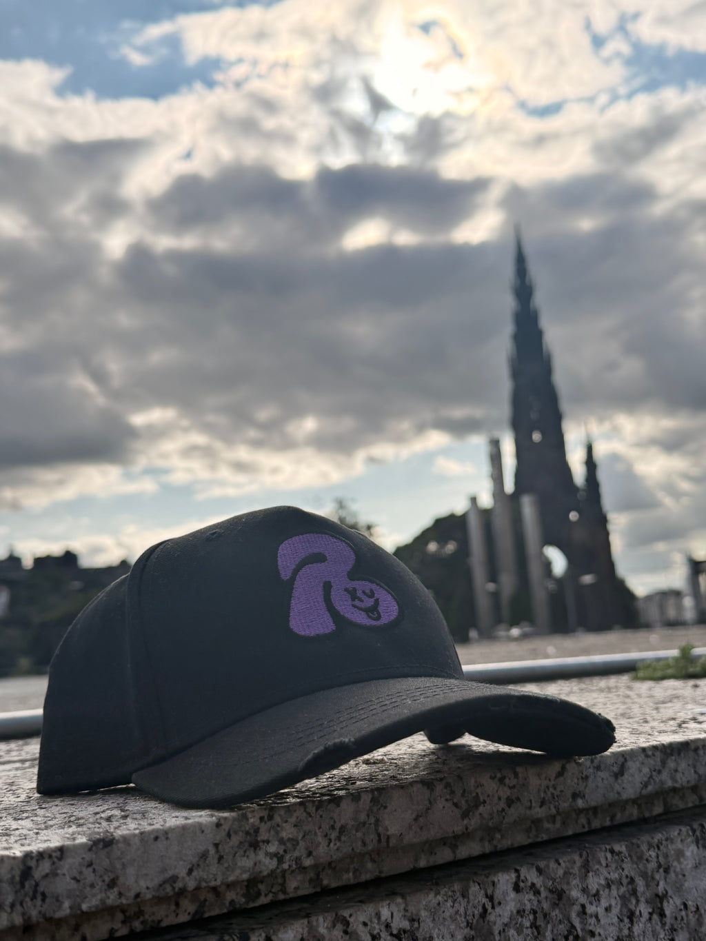 R Logo Distressed Trucker Cap Vol.2