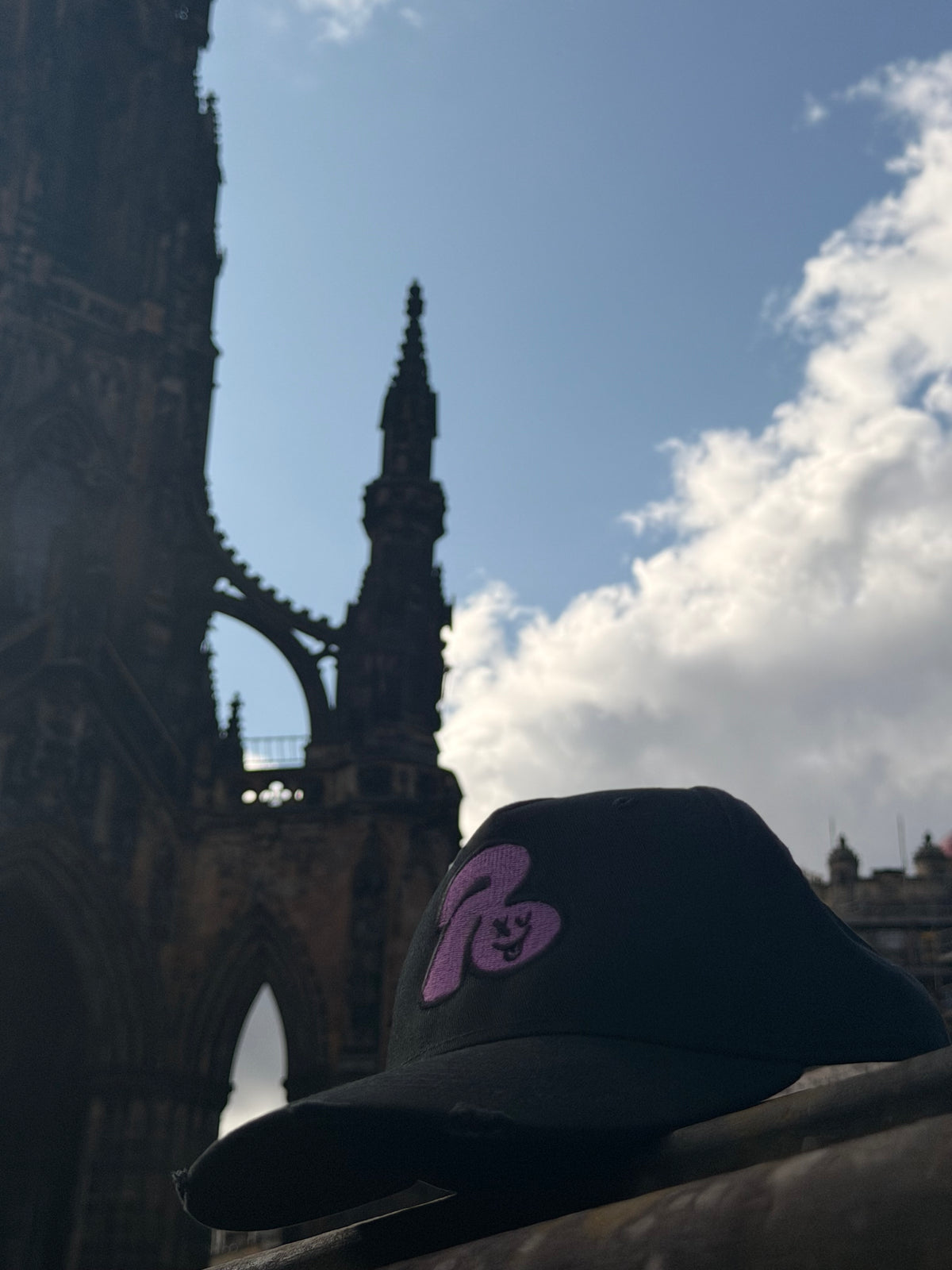 R Logo Distressed Trucker Cap Vol.2
