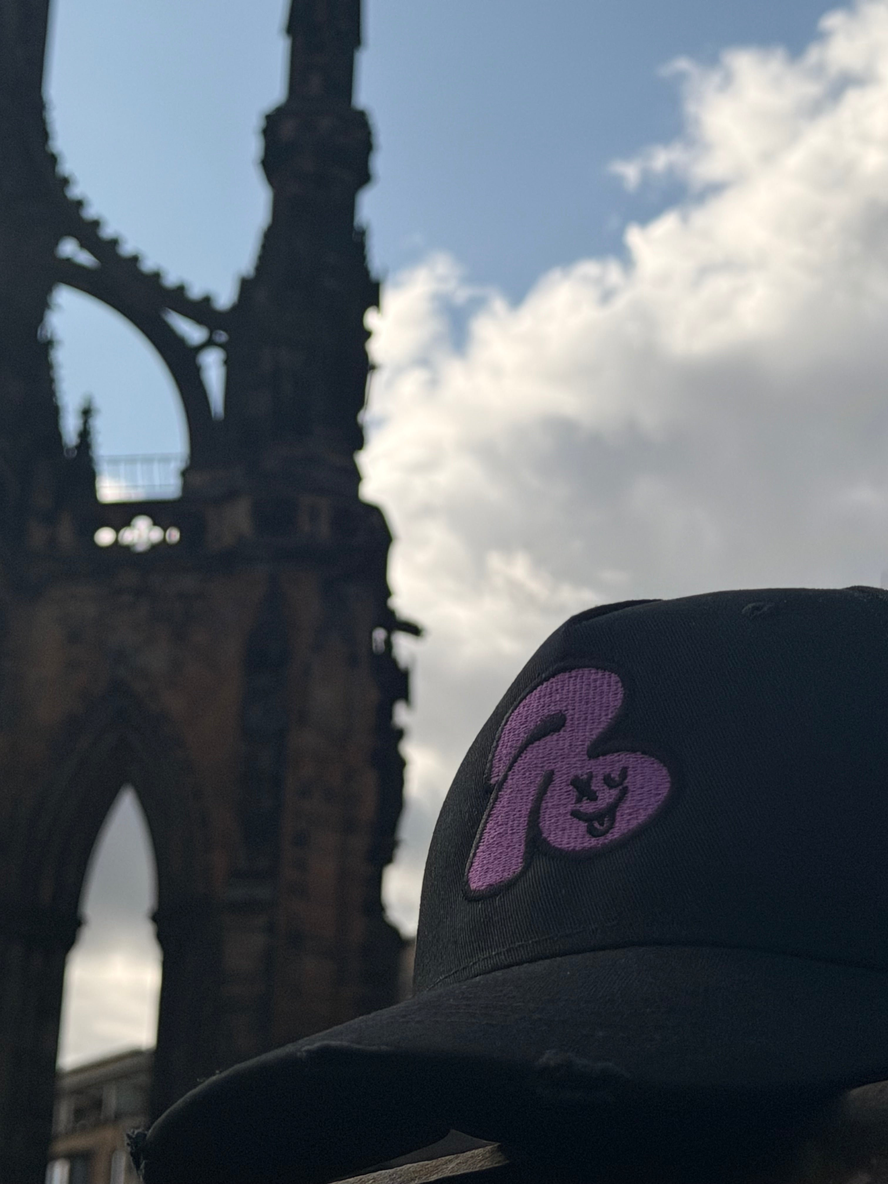 R Logo Distressed Trucker Cap Vol.2