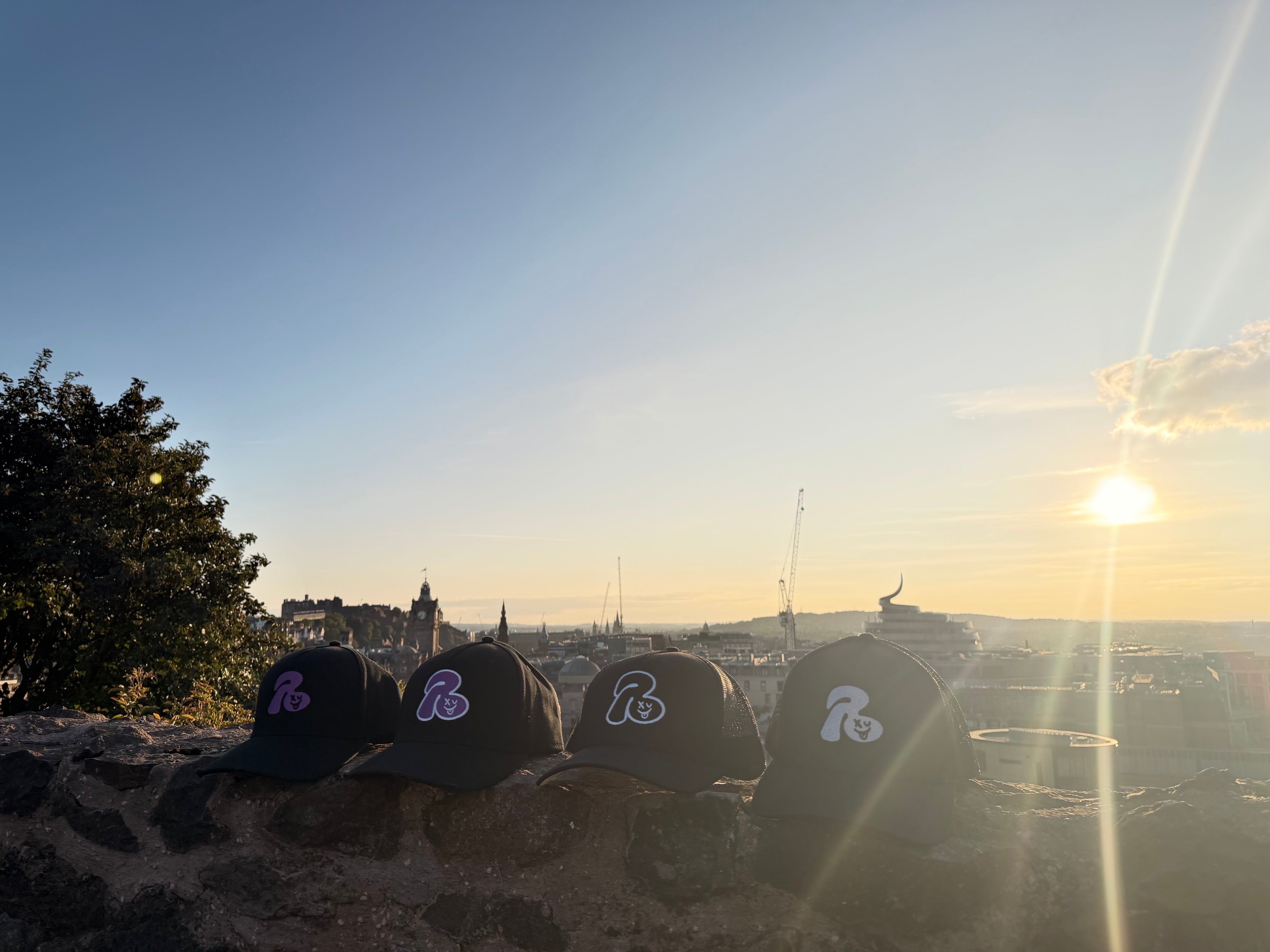 R Logo Mesh Baseball Cap Vol.2