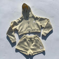 CROPPED COTTON SET - CREAM